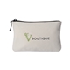 Avery Cotton Zippered Pouch