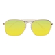 Aviator Sunglasses With rPET Microfiber Sunglass Pouch