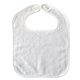 Baby Bib With Hook And Loop Closure