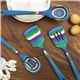 Baltique(R) Mumbai Collection 4 Piece Cooking Utensil Set