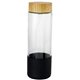 Bamboo 22 oz Glass Grip Bottle
