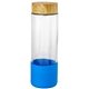 Bamboo 22 oz Glass Grip Bottle
