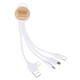 Bamboo 3- in -1 6 Charging Cable