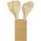 Bamboo 4- piece Kitchen Tool Set and Canister