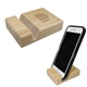 Bamboo Block Phone Stand