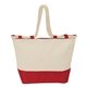 Barcelona Canvas Jute Tote
