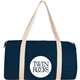 barrel 18 5 oz cotton canvas duffle bag