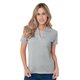 Bayside Ladies USA Made Johnny Collar Polo