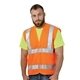 bayside unisex usa made class 2 ansi high vis economy safety vest