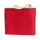 Bayside USA Made Cotton Canvas Jumbo Tote Bag