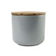 Be Home(R) Brampton Stoneware Container - Large - Light Grey