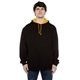 Beimar Drop Ship Unisex 10 oz 80/20 Poly / Cotton Contrast Hood Sweatshirt