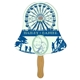 Bell Fast Hand Fan (1 Side) - Paper Products