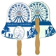 Bell Fast Hand Fan (2 Sides) - Paper Products