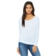 BELLA + CANVAS Flowy Long - Sleeve Off Shoulder T - Shirt - 8850