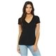 BELLA + CANVAS Jersey Short - Sleeve Deep V - Neck T - Shirt - 6035 - COLORS