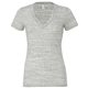 BELLA + CANVAS Jersey Short - Sleeve Deep V - Neck T - Shirt - 6035 - MARBLES