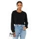 Bella + Canvas Ladies Cropped Long - Sleeve T - Shirt