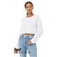 Bella + Canvas Ladies Cropped Long - Sleeve T - Shirt