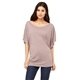 Bella + Canvas Ladies Flowy Draped Sleeve Dolman T - Shirt - COLORS