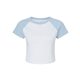Bella + Canvas Ladies Micro Ribbed Raglan Baby Tee