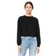 bella + canvas ladies raglan pullover fleece