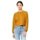 bella + canvas ladies raglan pullover fleece