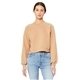 bella + canvas ladies raglan pullover fleece