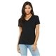 Bella + Canvas Ladies Relaxed Jersey V - Neck T - Shirt - 6405 - COLORS