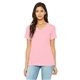 Bella + Canvas Ladies Relaxed Jersey V - Neck T - Shirt - 6405 - COLORS