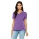 Bella + Canvas Ladies Relaxed Triblend V - Neck T - Shirt - COLORS