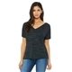 BELLA + CANVAS Slouchy V - Neck T - Shirt - 8815 - MARBLES