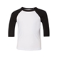 Bella + Canvas - Toddler Three - Quarter Sleeve Baseball Tee - 3200t