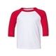 Bella + Canvas - Toddler Three - Quarter Sleeve Baseball Tee - 3200t