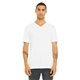 BELLA + CANVAS Triblend Short - Sleeve V - Neck T - Shirt - 3415 - WHITE