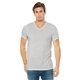 BELLA + CANVAS Triblend Short - Sleeve V - Neck T - Shirt - 3415 - WHITE