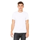 Bella + Canvas Unisex Jersey Short - Sleeve T - Shirt - WHITE
