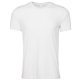 Bella + Canvas Unisex Viscose Fashion T - Shirt - WHITE