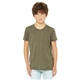 Bella + Canvas Youth Triblend Short - Sleeve T - Shirt