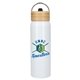 Billy 26 oz Eco - Friendly Aluminum Bottle With FSC Bamboo Lid
