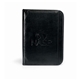 Black Vintage Leather Zippered E - Padfolio