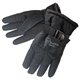 Black Water - resistant Winter Glove with Gripped Palm Fingers