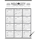 Black White Span - A - Year Laminated w / Marker Calendar