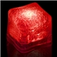 blank red lited ice cubes