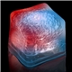 Blank RED - WHITE - BLUE Lited Ice Cubes