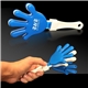 Blue / White Plastic Hand Clapper