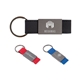 Boyd Aluminum Leatherette Keyring
