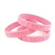 Breast Cancer Awareness Printed Silicone Wristband