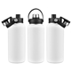 Bresso 34 oz Vacuum Insulated Bottle with Twist Top Spout