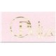 Bridal Satin Ribbon 7/8 w / Foil Print